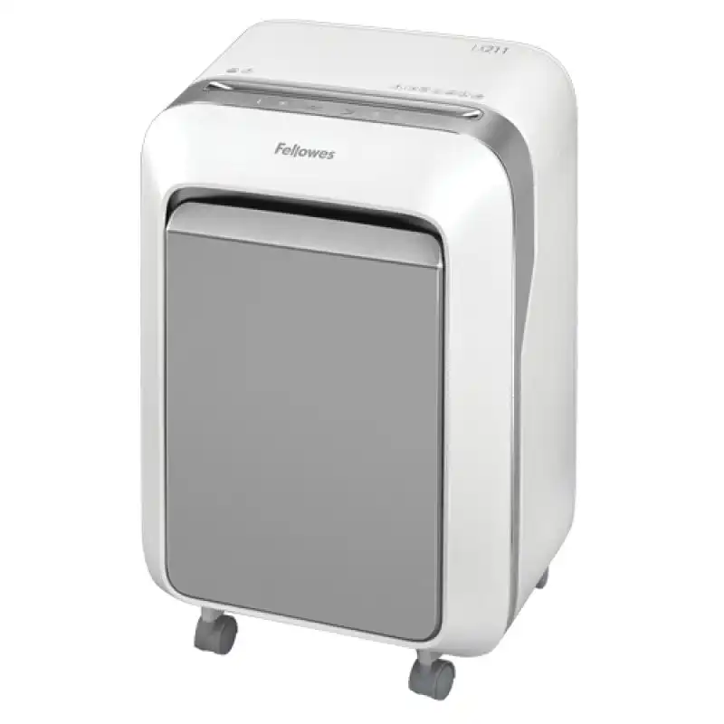 Fellowes LX211 Destructora de Papel Microcorte 23L Blanca