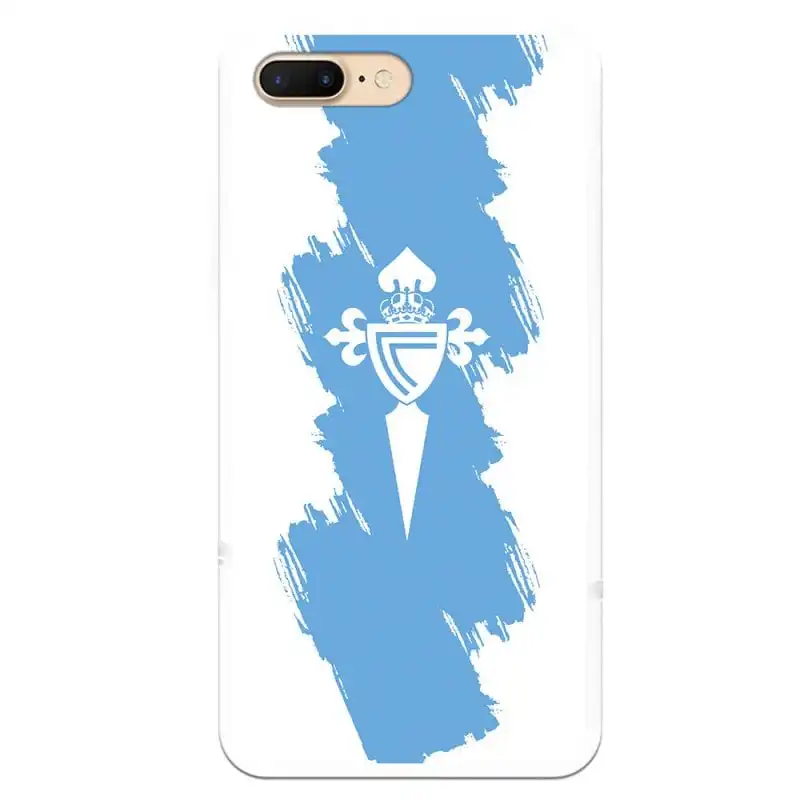 Funda Licencia Oficial RC Celta Escudo Trazo Azul para iPhone 7 Plus