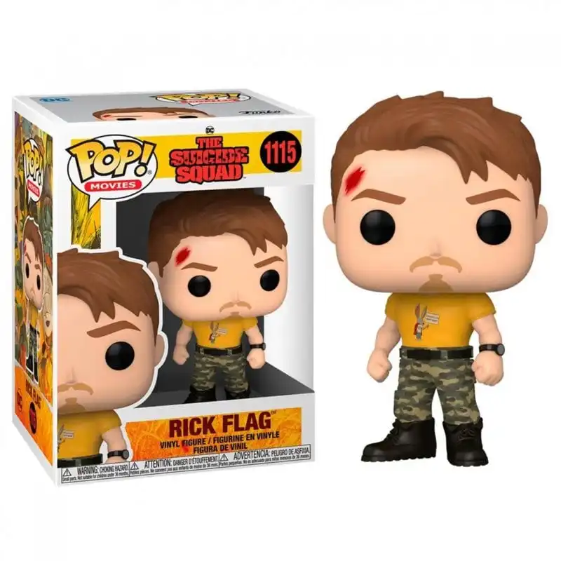 Funko Pop Movies Dc Escuadrón Suicida Rick Flag