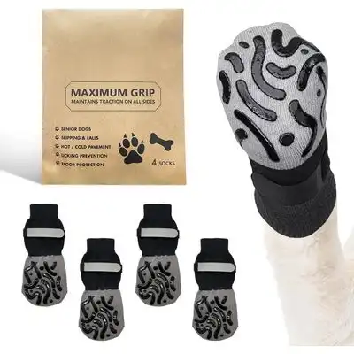 HausPets Paquete 4 calcetines antideslizantes anti-lamido perros, talla XS - Artículo 1 - HausPets - Comparador de precios