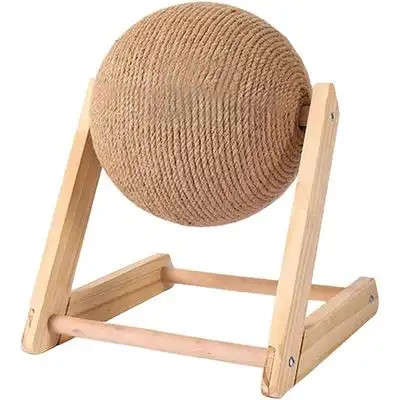 HausPets Pelota rascadora de madera maciza para gatos - Artículo 1 - HausPets - Comparador de precios