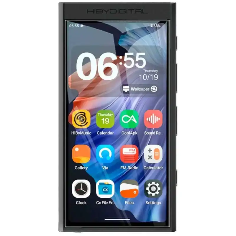 HiBy Digital M300 Reproductor Hi-Res 4" Android 13 Negro