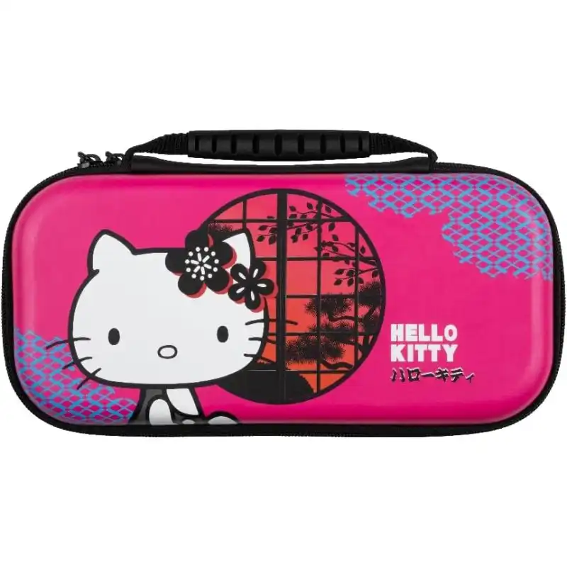 Konix Hello Kitty Bolsa Transporte Japón para Nintendo Switch/Lite/OLED