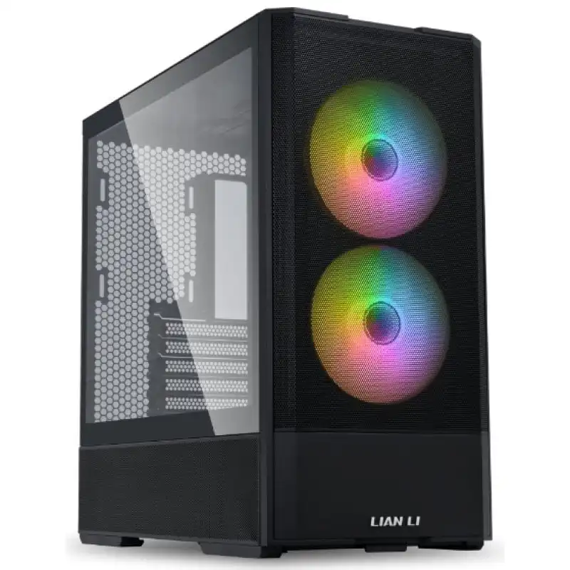 Lian-Li LANCOOL 207 Mid Tower ATX ARGB Cristal Templado USB-C 3.2 Negra