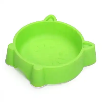 UAMLY Cuencos para mascotas de plástico grueso y resistente - Verde - Uamly - Comparador de precios