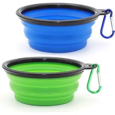 ZooVenture Bol de silicona plegable portátil de 350 ml - 350 ml - Zooventure - Comparador de precios