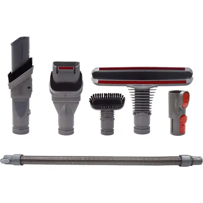 Accesorios Adaptables Con Dyson V7 V8 V10 V10 V11 6 Cepillos, Tubo Flexible,2 Pinceles