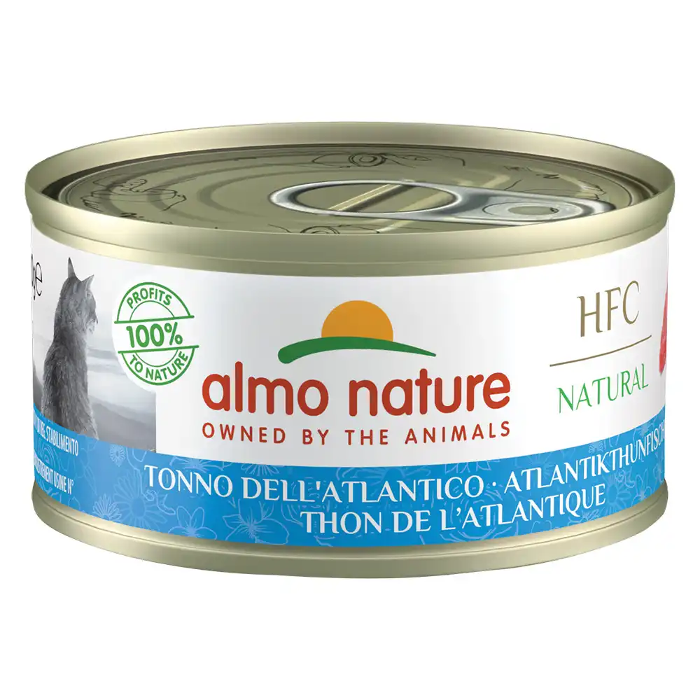 Almo Nature HFC Natural 6 x 70 g - Atún del Atlántico