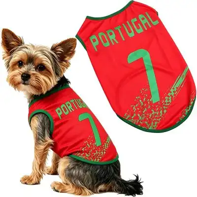 HausPets Camiseta de fútbol para perros - Portugal - Portugal-4XL - HausPets - Comparador de precios