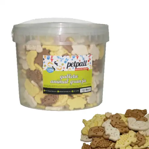 PETPALL LOVERS GALLETA ANIMAL GRANJA (BLISTER 200 GR)