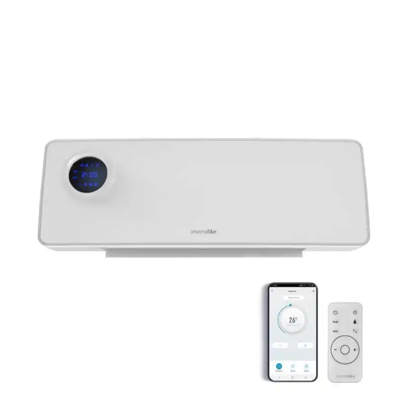 Universal Blue Melide 4020W Split de Baño con WiFi 2000W Blanco