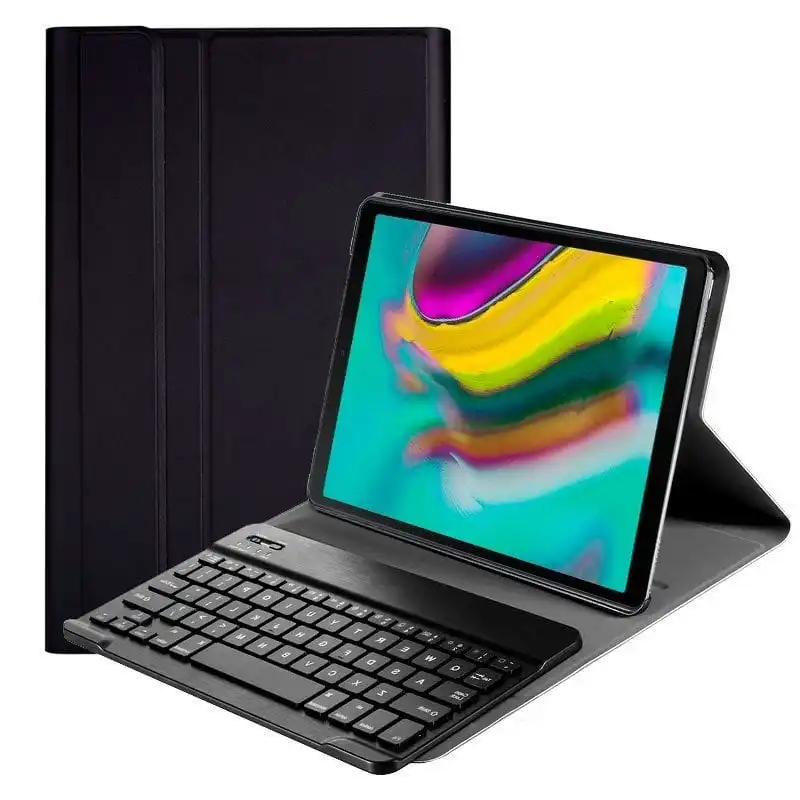 Cool Funda Polipiel Negro con Teclado para Samsung Galaxy Tab S5e