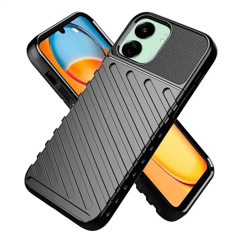 Cool Funda Thunder Negra para Xiaomi Redmi 13C/13C 5G/Poco C65
