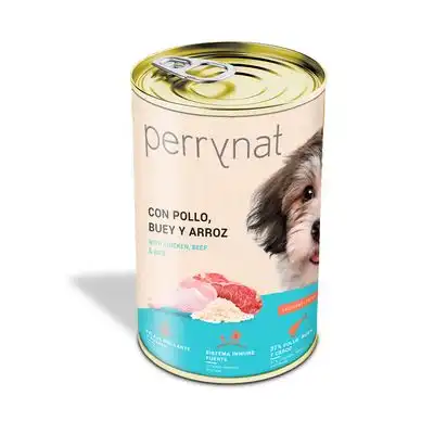 Dibaq Perrynat Lata Pollo para cachorros - 12 Latas x 400 g - Dibaq - Comparador de precios