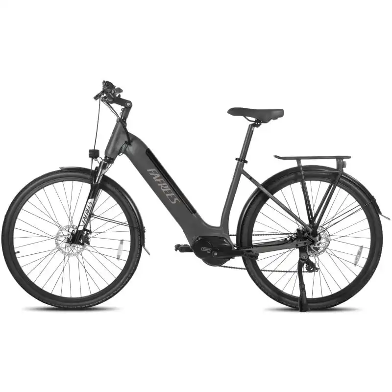 Fafrees Fm9 Bicicleta Eléctrica 250w Autonomía 110km Freno De Disco Negro