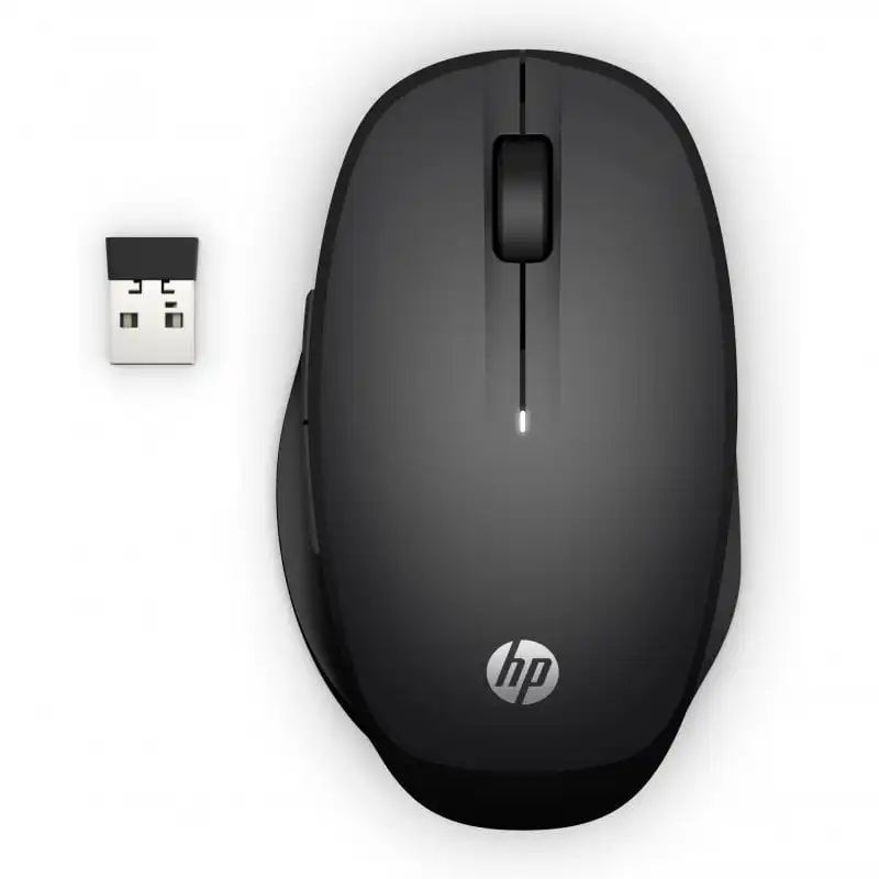 HP 300 Ratón Inalámbrico con Modo Dual 3600 DPI Negro