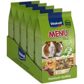 Menú Completo De Comida Para Conejillo De Indias - 5x800g Vitakraft