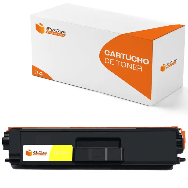 Pccom Essential Brother Tn320/tn325/tn321/tn326/tn329 Tóner Compatible Amarillo