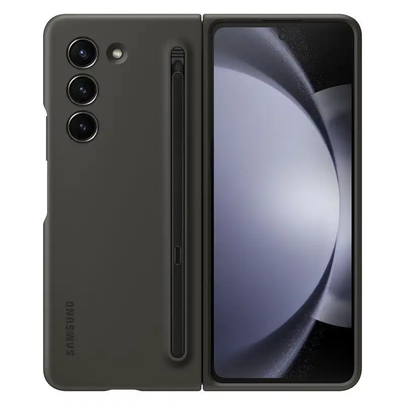 Samsung Slim S Pen Case Funda con Ranura para S Pen Grafito para Galaxy Z Fold5