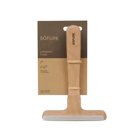 Söfure Shedding Comb Deslanador para Perros y Gatos, 16,5 x 11 x 3 cm - Söfure - Comparador de precios
