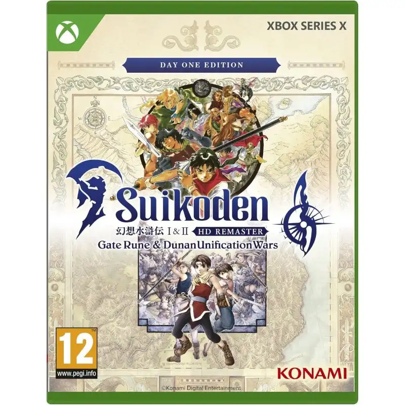 Suikoden I & II HD Remaster Gate Rune & Dunan Unification Wars Day One Edition Xbox Series X