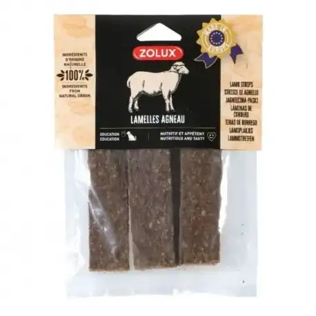 Zolux Snack Natural para Perro en Laminas con Cordero, 100 gr - Zolux - Comparador de precios