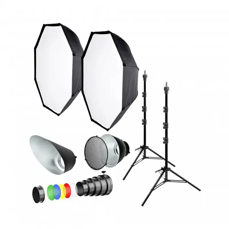 Bresser Set de Modificadores de Luz para Flashes Bresser