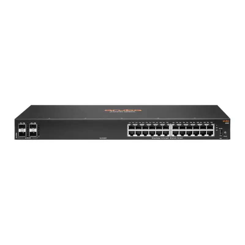 HPE Aruba CX 6100 Switch Gestionado 48 Puertos Gigabit + 4 Puertos SFP+