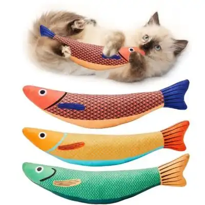 IntiMeg  para gatos con forma de pez saurio (3 piezas) - Artículo 1 - IntiMeg - Comparador de precios
