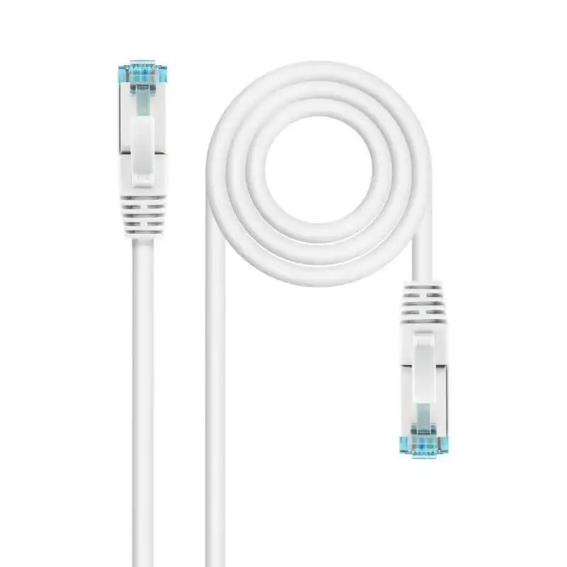 Nanocable Cable de Red Cat.7 600MHz LSZH SFTP PIMF AWG26 2m Blanco