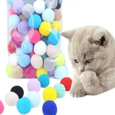 Pawffee 50 pelotas de 3cm para gatos, suaves y coloridas gatitos perros - 1 pieza - Pawffee - Comparador de precios