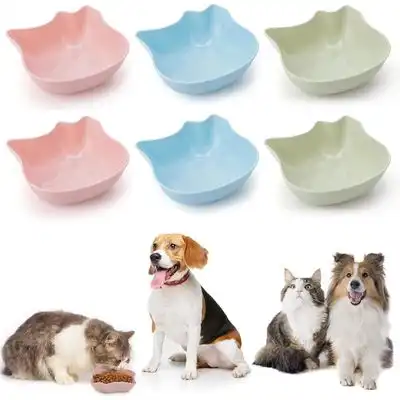 UAMLY Juego de cuencos para gatos – plástico - 6 piezas - Uamly - Comparador de precios