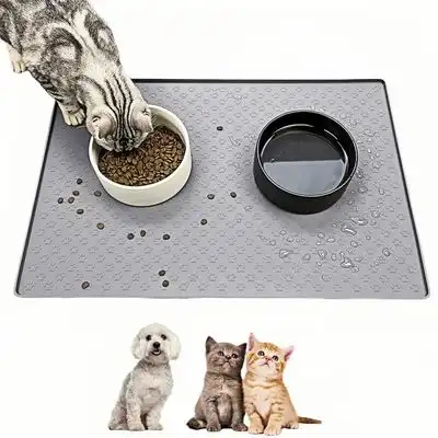 ZooVenture Alfombrilla de comida para perros y gatos - pequeño - Zooventure - Comparador de precios