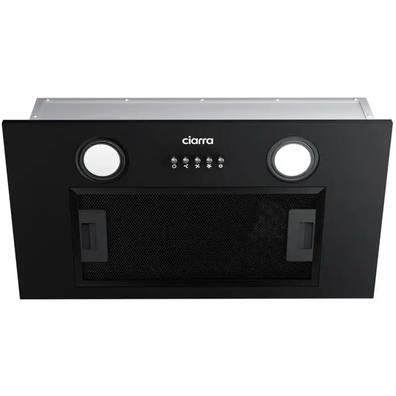 Ciarra CBCB5913A Campana Extractora Empotrada B Negra