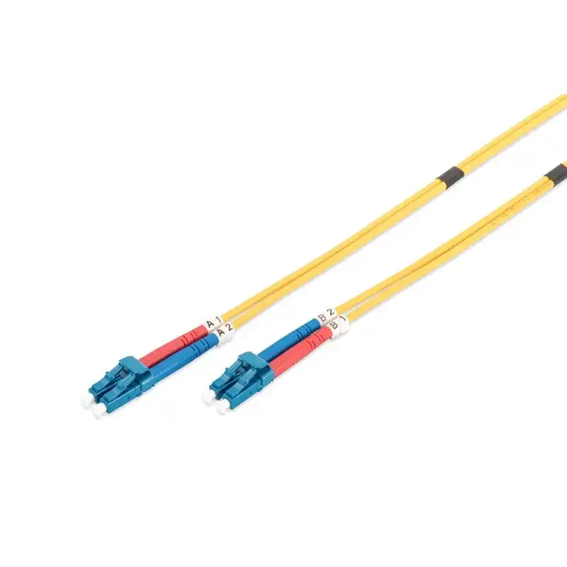 Digitus Digitus Cable de Conexión de Fibra Óptica Dúplex LC 1m Amarillo