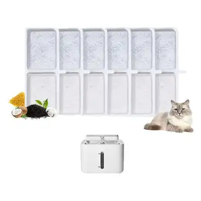 FurryFusion Cartucho de filtro rectangular para dispensador de agua - Artículo 10 - Furry Fusion - Comparador de precios
