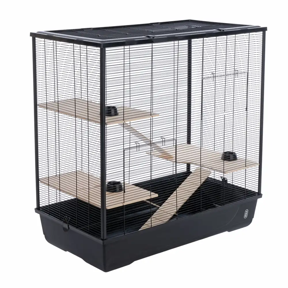 Jaula para ratas y chinchillas TIAKI - 100 x 54 x 100 cm (L x An x Al) - TIAKI - Comparador de precios