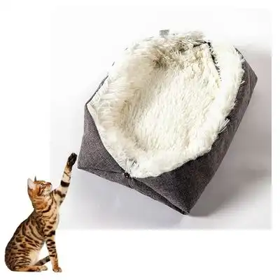 ZooVenture Cesta plegable para gatos y perros, 2 usos - 2 usos - Blanco crema 60 x 50 cm - Zooventure - Comparador de precios