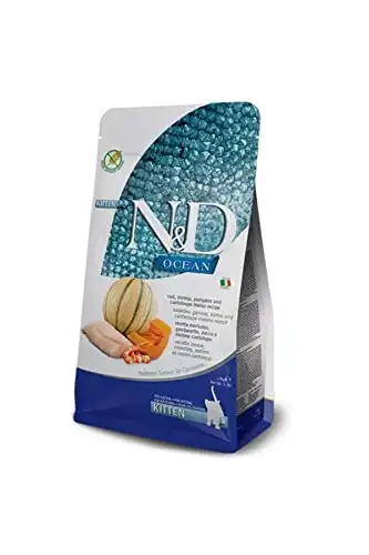 5Kg Farmina ND Ocean pienso para gatitos de Bacalao y  Calabaza - Farmina - Comparador de precios