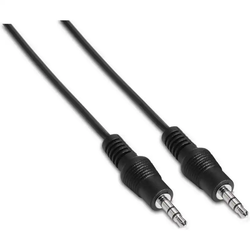 Aisens Cable Jack 3.5mm Macho/Macho 30cm Negro