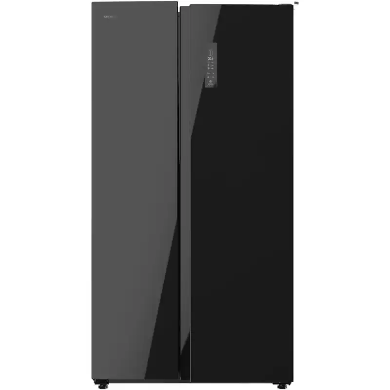 Cecotec Bolero CoolMarket SBS 550 Glass Frigorifico Americano No Frost D Negro