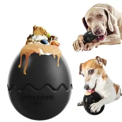 IntiMeg  para perros con forma de huevo de dinosaurio - Negro - IntiMeg - Comparador de precios