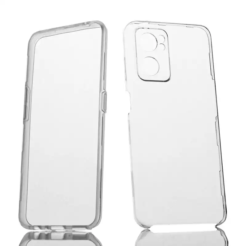 Max Power Digital Funda Doble Cara 360 Grados Silicona Transparente Para Oppo Find X5 Lite