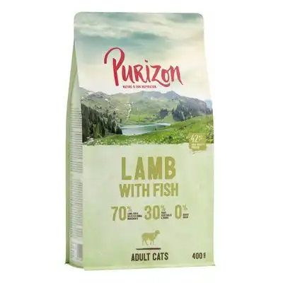 Purizon Adult con cordero y pescado para gatos, sin cereales - 400 g - Purizon - Comparador de precios