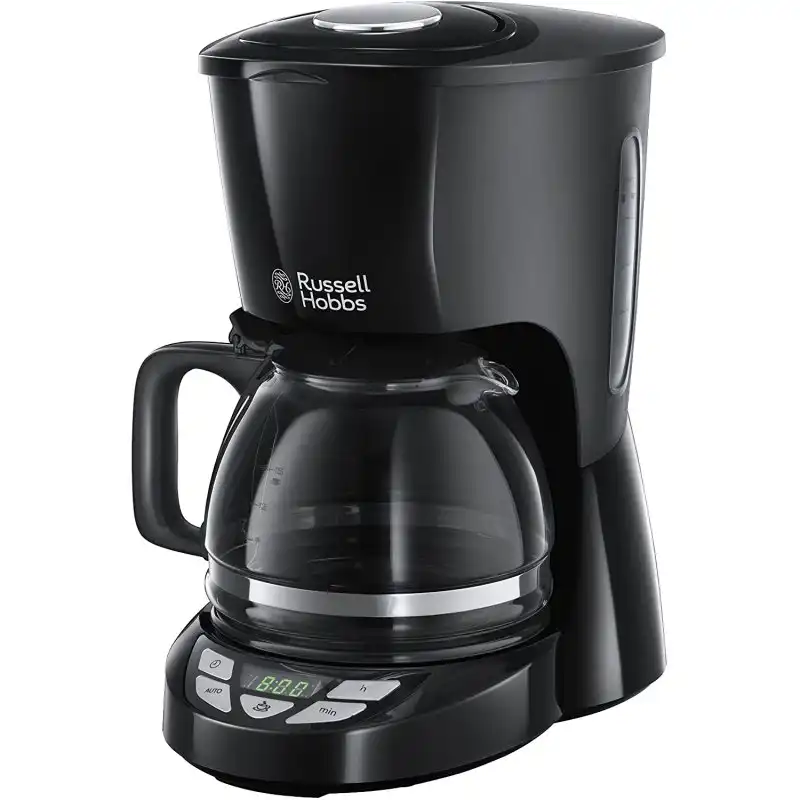 Russell Hobbs Textures Plus Cafetera de Goteo 10 Tazas 975W Negro
