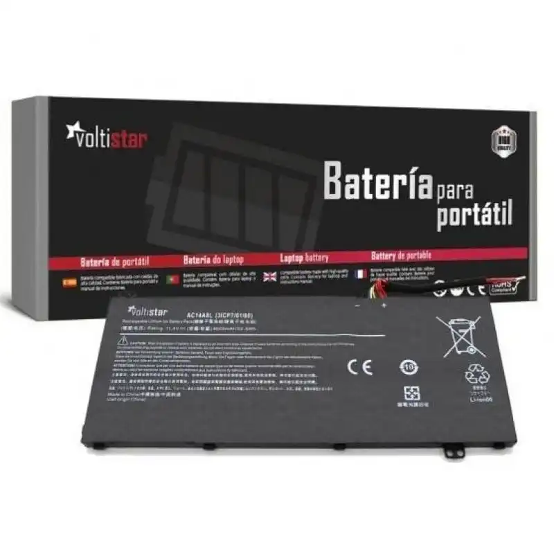 Voltistar Batería para Portátil Acer V15 Nitro VN7-571 VN7-591G