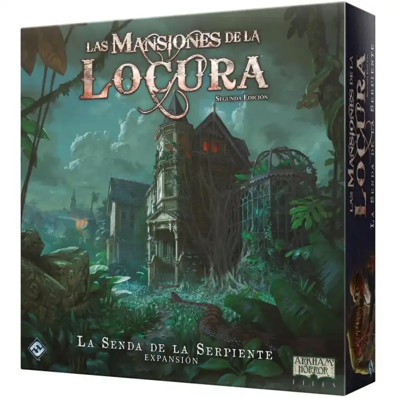 Asmodee Las Mansiones de la Locura: La Senda de la Serpiente Expansión Juego de Mesa