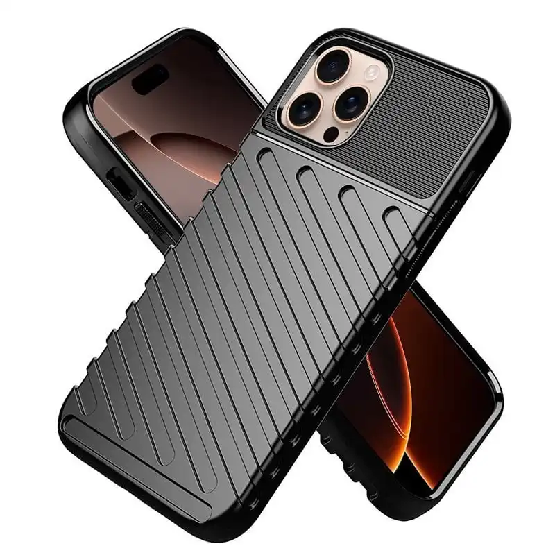 Cool Carcasa para iPhone 16 Pro Max Thunder Negro