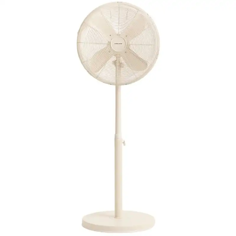 Create Air Stand Easy Ventilador de Pie Regulable 50W Beige