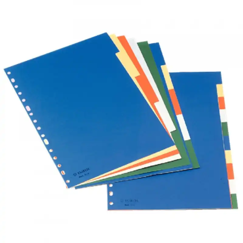 Esselte Separadores Multitaladro 10 Pestañas